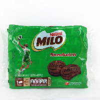 YOYO.casa 大柔屋 - Nestle Milo Sandwich Biscuit,34g*12 