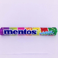 YOYO.casa 大柔屋 - Mentos chewy rianbow fruit flavoured dragees,37.5g 