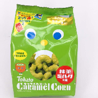 YOYO.casa 大柔屋 - Tohato Caramel Corn Matcha Milk Flavor,77g 