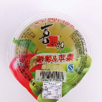 YOYO.casa 大柔屋 - 喜之郎杯裝果肉果凍 葡萄蘋果,200g 