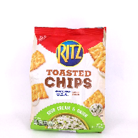 YOYO.casa 大柔屋 - Ritz Toasted Chips Oven Baked Sour Cream And Onion Flavour,229g 