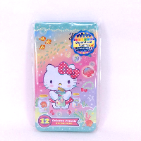 YOYO.casa 大柔屋 - sanrio KT12色鐵盒木顏色, 