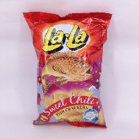 YOYO.casa 大柔屋 - LaLa Fish Crackers Sweet Chili Flavour,100g 
