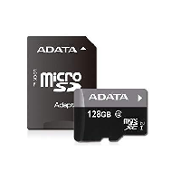 YOYO.casa 大柔屋 - 威剛128GB Micro SDHC,Adapter -Class10-UHS-1 <BR>AD-MC-SD128GB-10-U