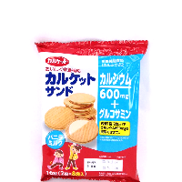 YOYO.casa 大柔屋 - EDO Sandwich Biscuit Vanilla Flavour,102.4g 