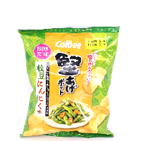 YOYO.casa 大柔屋 - カルビー 堅あげポテト 枝豆にんにく味,60g 