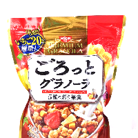 YOYO.casa 大柔屋 - 日清卡樂B 5種繽紛水果麥片營養早餐Rollo Granola,400g 