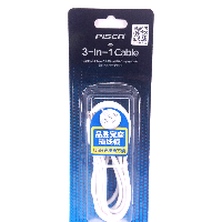 YOYO.casa 大柔屋 - 3in1 Cable Lightning Type-C Micro USB,1.2m YOYO.casa 大柔屋 - 3in1 Cable Lightning Type-C Micro USB,1.2m