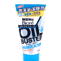 YOYO.casa 大柔屋 - Mens Biore Oil Buster Hydrate Action Facial Foam,100g 
