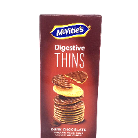 YOYO.casa 大柔屋 - McVities Digestive Thins Dark Chocolate Biscuit,100g 