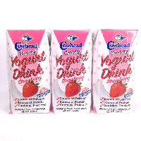 YOYO.casa 大柔屋 - Cowhead Creamy Yogurt Drink Strawberry Flavour,200ml 