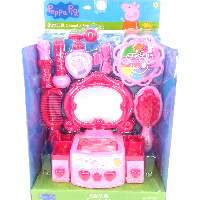 YOYO.casa 大柔屋 - PEPPA PIG化妝檯連梳化妝具, 