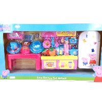 YOYO.casa 大柔屋 - PEPPA PIG雪櫃廚房桌子套裝, 