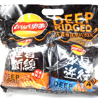 YOYO.casa 大柔屋 - Lays Deep Ridged Potato Chips Pack,40g 