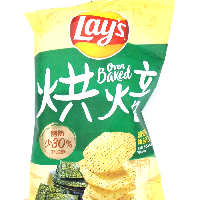 YOYO.casa 大柔屋 - Lays Oven Baked Salt Seaweed Flavoured,89g 