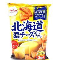 YOYO.casa 大柔屋 - Hokkaido cheese rice crackers,54g YOYO.casa 大柔屋 - Hokkaido cheese rice crackers,54g