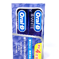 YOYO.casa 大柔屋 - Oral B雙效炫白青檸薄荷牙膏,120g*4s 