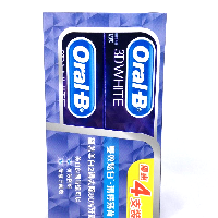YOYO.casa 大柔屋 - Oral B 3D White Toothpaste,120g*4s 