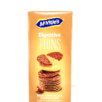 YOYO.casa 大柔屋 - Mcvities Digestive Thins Milk Chocolate Cappuccino Flavoured,100g 