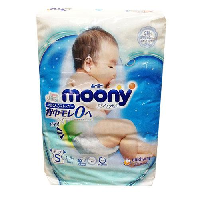 YOYO.casa 大柔屋 - MOONY Diaper Size S,S*84s 