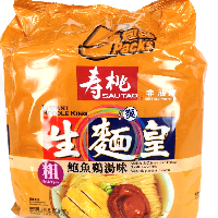 YOYO.casa 大柔屋 - Sau Tao Instant Noodle King Abalone Chicken Soup FLavoured,350g 