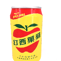 YOYO.casa 大柔屋 - 台灣知名飲料-蘋果西打,330ml 