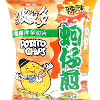 YOYO.casa 大柔屋 - potatao chips Spicy Oyster Omelet Flavor,43g YOYO.casa 大柔屋 - potatao chips Spicy Oyster Omelet Flavor,43g