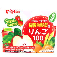 YOYO.casa 大柔屋 - Pigeon野菜蘋果汁3盒裝,125ml*3s 