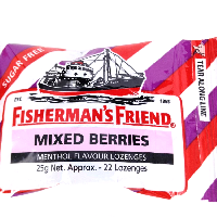 YOYO.casa 大柔屋 - Fisherman Friend Mixed Berries Menthol Flavoured Lozenges,25g 