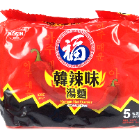 YOYO.casa 大柔屋 - FUKU Korean Spicy Flavoured Instant Noodle,74g*5 