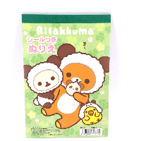 YOYO.casa 大柔屋 - RILAKKUMA貼紙畫冊, YOYO.casa 大柔屋 - RILAKKUMA貼紙畫冊,