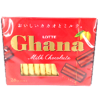 YOYO.casa 大柔屋 - Lotte Ghana Milk Chocolate,119g 