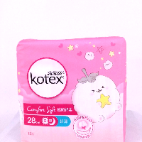 YOYO.casa 大柔屋 - Kotex sanitary napkin comfort soft 28 cm,13s 