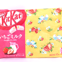 YOYO.casa 大柔屋 - 迷你KIT KAT草莓味新年特別版,9.7g*12s 
