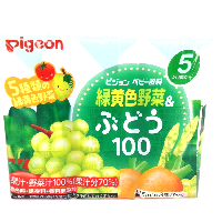 YOYO.casa 大柔屋 - Pigeon黃色提子菜汁3盒裝,125ml*3s 