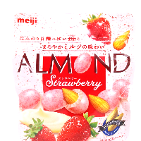 YOYO.casa 大柔屋 - Meiji Strawberry Almond Chocolate,47g YOYO.casa 大柔屋 - Meiji Strawberry Almond Chocolate,47g
