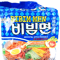 YOYO.casa 大柔屋 - BIBIM MEN Korean Spicy Noodle,130g*5s 