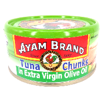 YOYO.casa 大柔屋 - Ayam Brand Tuna Chunks In Extra Virgin Olive Oil,150g 