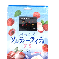 YOYO.casa 大柔屋 - 旺旺 荔枝鹽味軟糖,70g 