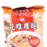 YOYO.casa 大柔屋 - Chicken noodles with Huadiao Wine flavor,200g*3s 