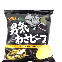 YOYO.casa 大柔屋 - Yamayoshi Nan Kenki Wasabi Potato Chips,50g 