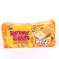 YOYO.casa 大柔屋 - Sunflower Crackers Mango Flavor Cream Sandwich,270g 