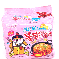 YOYO.casa 大柔屋 - Samyang Hot Chicken Carbonara Flavor Stir Ramen,650g 
