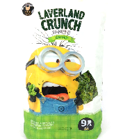 YOYO.casa 大柔屋 - Manjun Laverland Crunch Wasabi Flavor Korean Seaweed,40.5g YOYO.casa 大柔屋 - Manjun Laverland Crunch Wasabi Flavor Korean Seaweed,40.5g