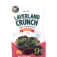 YOYO.casa 大柔屋 - Laverland Crunch HabaneroFlavor Seaweed,40.5g YOYO.casa 大柔屋 - Laverland Crunch HabaneroFlavor Seaweed,40.5g