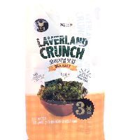 YOYO.casa 大柔屋 - Laverland Crunch Sea Salt Flavor Seaweed,13.5g 
