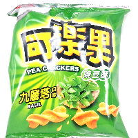 YOYO.casa 大柔屋 - Koloko Pea Crackers Basil Flavor,57g YOYO.casa 大柔屋 - Koloko Pea Crackers Basil Flavor,57g