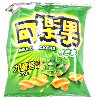 YOYO.casa 大柔屋 - Koloko Pea Crackers Basil Flavor,57g 