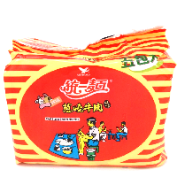 YOYO.casa 大柔屋 - 統一麵 蔥燒牛肉風味辣味(五包入),90g*5 