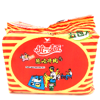 YOYO.casa 大柔屋 - Uni-President Beef Flavor Instant Noodles,90g*5 